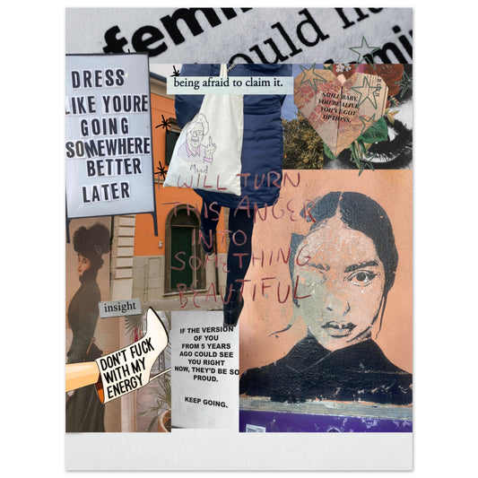[Dolce) + (Amara] Empowerment Mosaic Poster